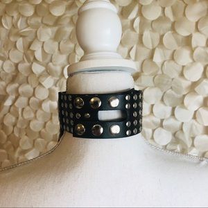 Accessories - Faux Leather Stud Choker Accessories - Faux Leather Stud Choker